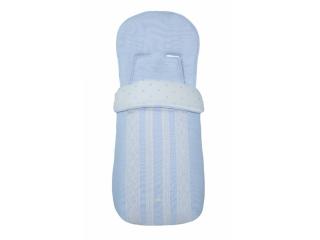 Colección Edén, complementos canastilla bebé: neceser, funda silla bebé, saco, sombrilla,