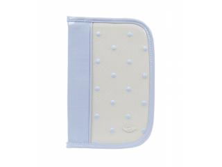 Colección Edén, complementos canastilla bebé: neceser, funda silla bebé, saco, sombrilla,