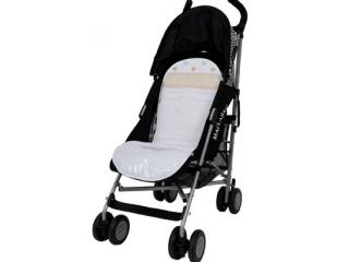 Colección La Toscana. Complementos de canastilla bebé. Sombrilla, neceser, cambiador, funda silla, saco bebe, vestiduras cuna