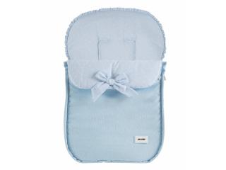 Colección de complementos canastilla para bebé: neceser, funda y saco silla, sombrilla, bolso coche