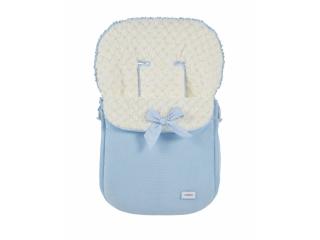 Colección de complementos canastilla para bebé: neceser, funda y saco silla, sombrilla, bolso coche